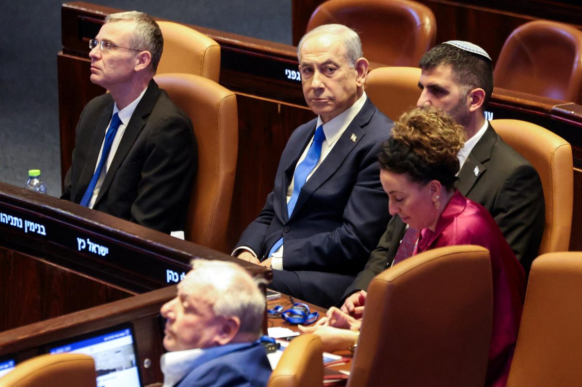 Israeli Prime Minister Benjamin Netanyahu attends a session of the Knesset, Israel's parliament, in Jerusalem, January 26, 2026. REUTERS/Ronen Zvulun
