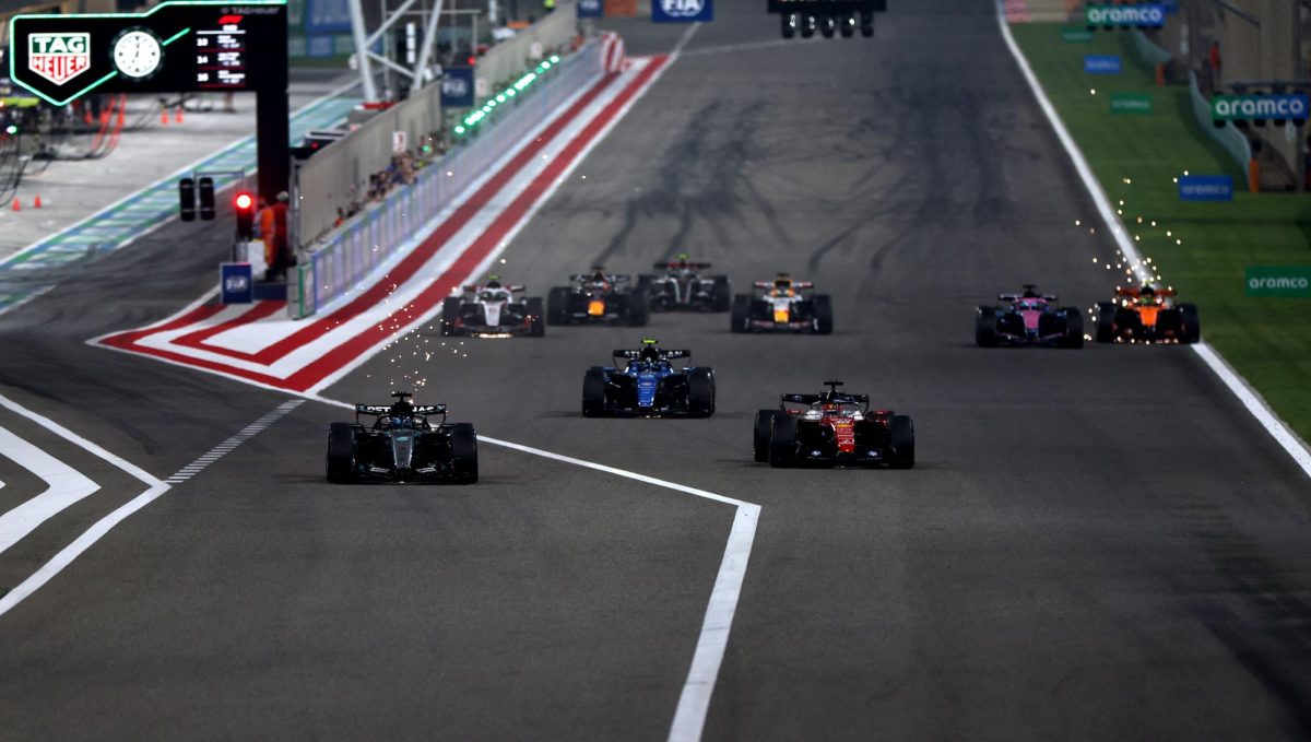 Formula One F1 - General view of a practice start of a race during pre season testing. REUTERS/Hamad I Mohammed