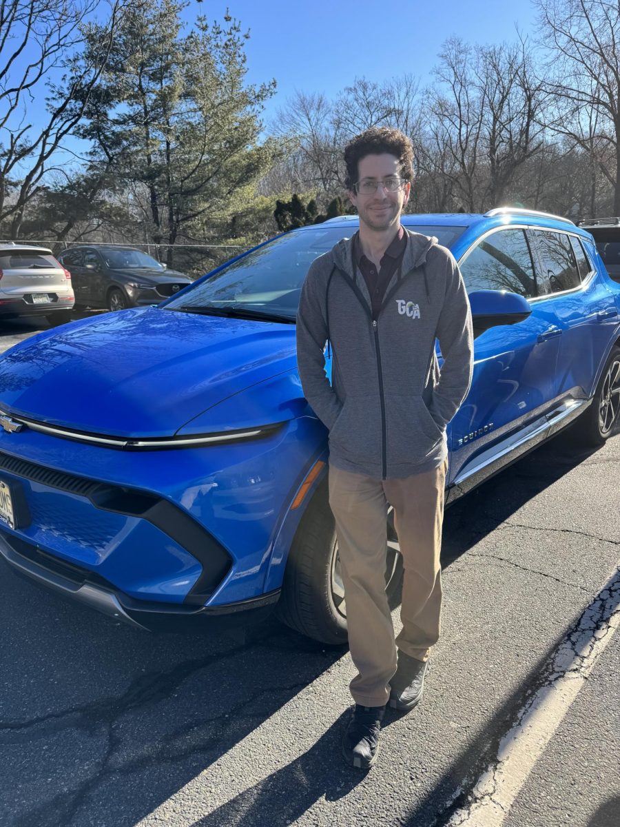 Mr. Kurzweil enjoys his electric vehicle, a Chevrolet Equinox.
